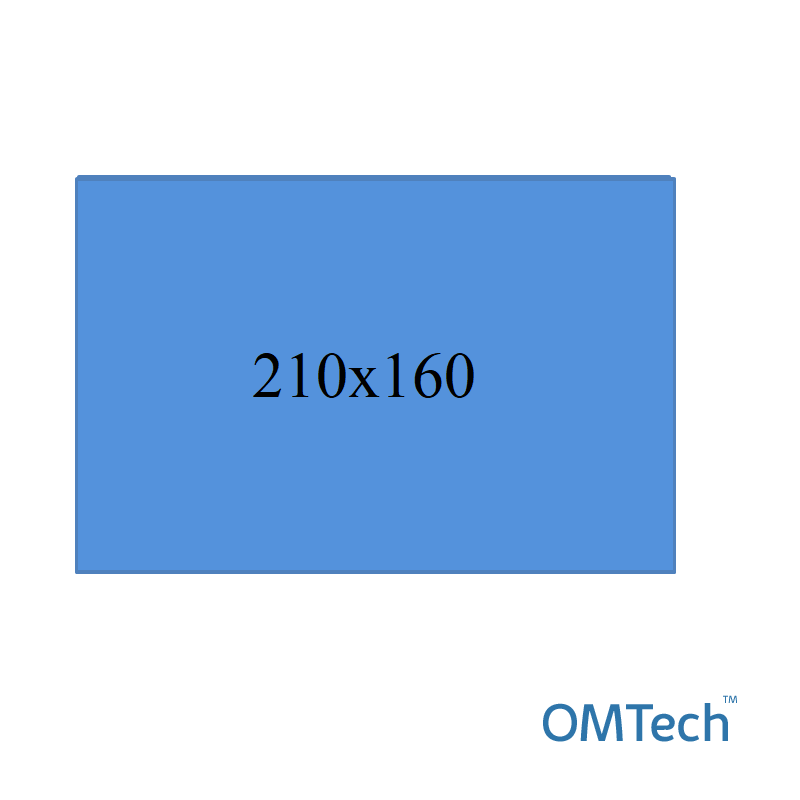 Покриття операційне OMTech™ 210 см х 160 см (ламінований спанбонд - 56 г/м2),стерильне